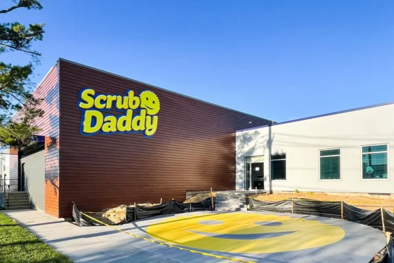 Scrub Daddy headquarters building.